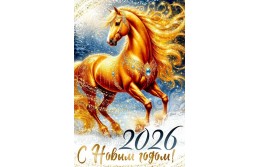 Поздравляем с новым 2026 годом!